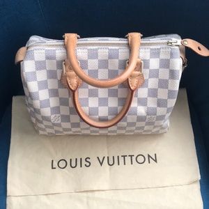 Louis Vuitton Damier Azur Speedy 25
